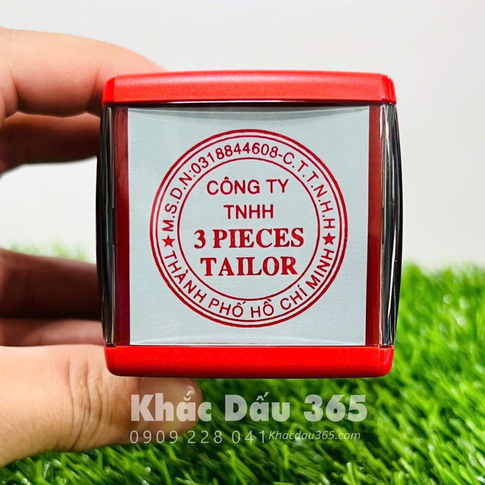 Khắc dấu tròn công ty