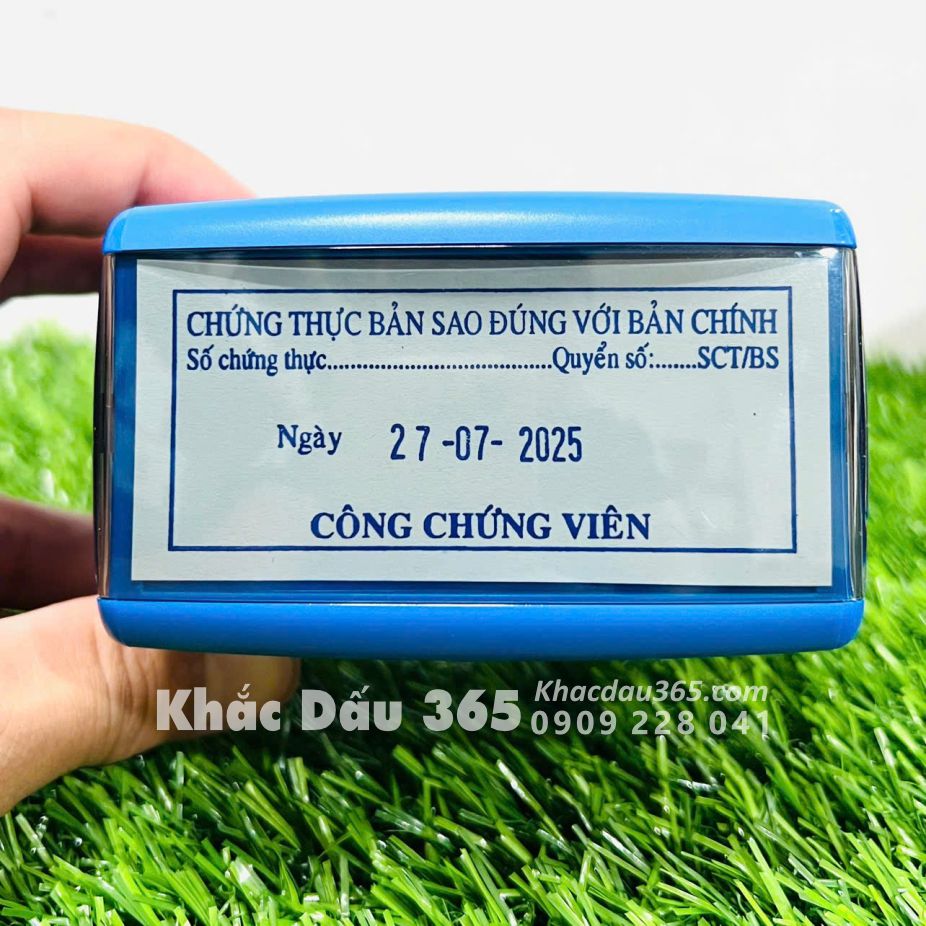 con dấu chứng thực bản sao