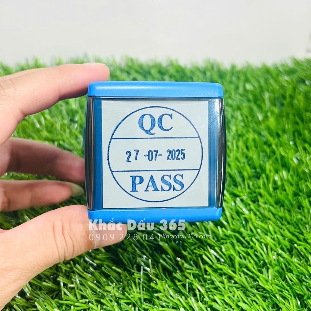 con dấu QC - PASS