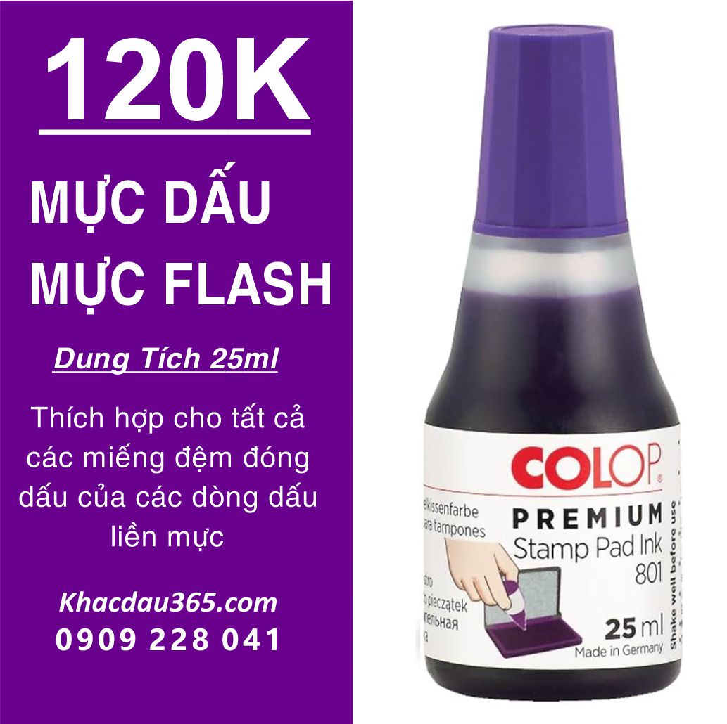 mực dấu chìm mực dấu flash