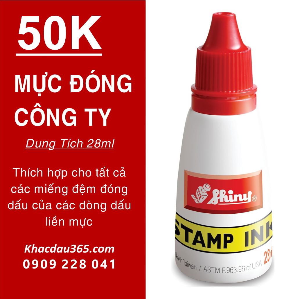 mực đóng dấu công ty