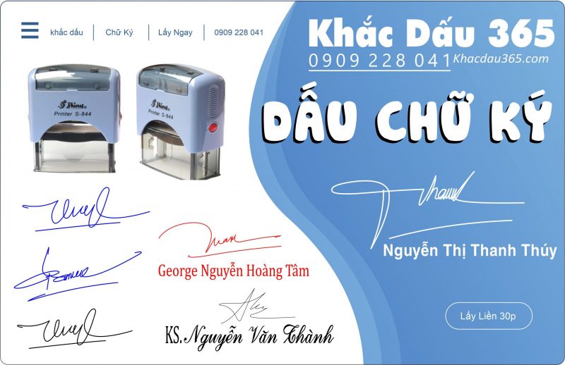 khắc dấu quận 7