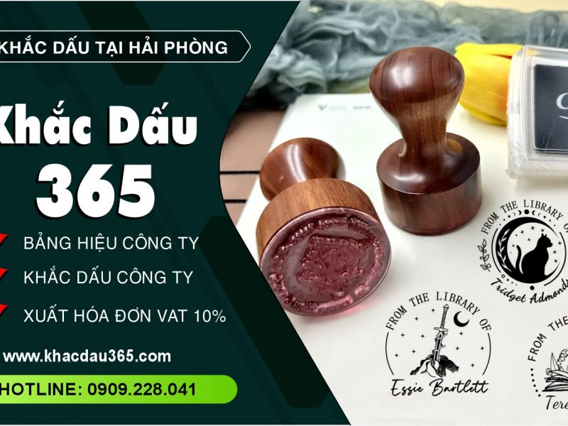 Khắc Dấu Hải Phòng Uy Tín – Nhanh Chóng – Giá rẻ