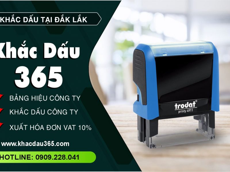 Khắc dấu tại Đắk Lắk và những lưu ý cần biết
