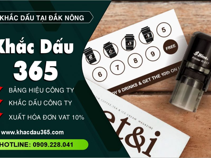 Khắc dấu tại Vĩnh Long – Lựa chọn đơn vị nào uy tín?