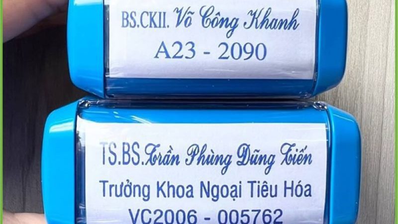Khắc Dấu Ninh Thuận Uy Tín – Nhanh Chóng – Giá rẻ