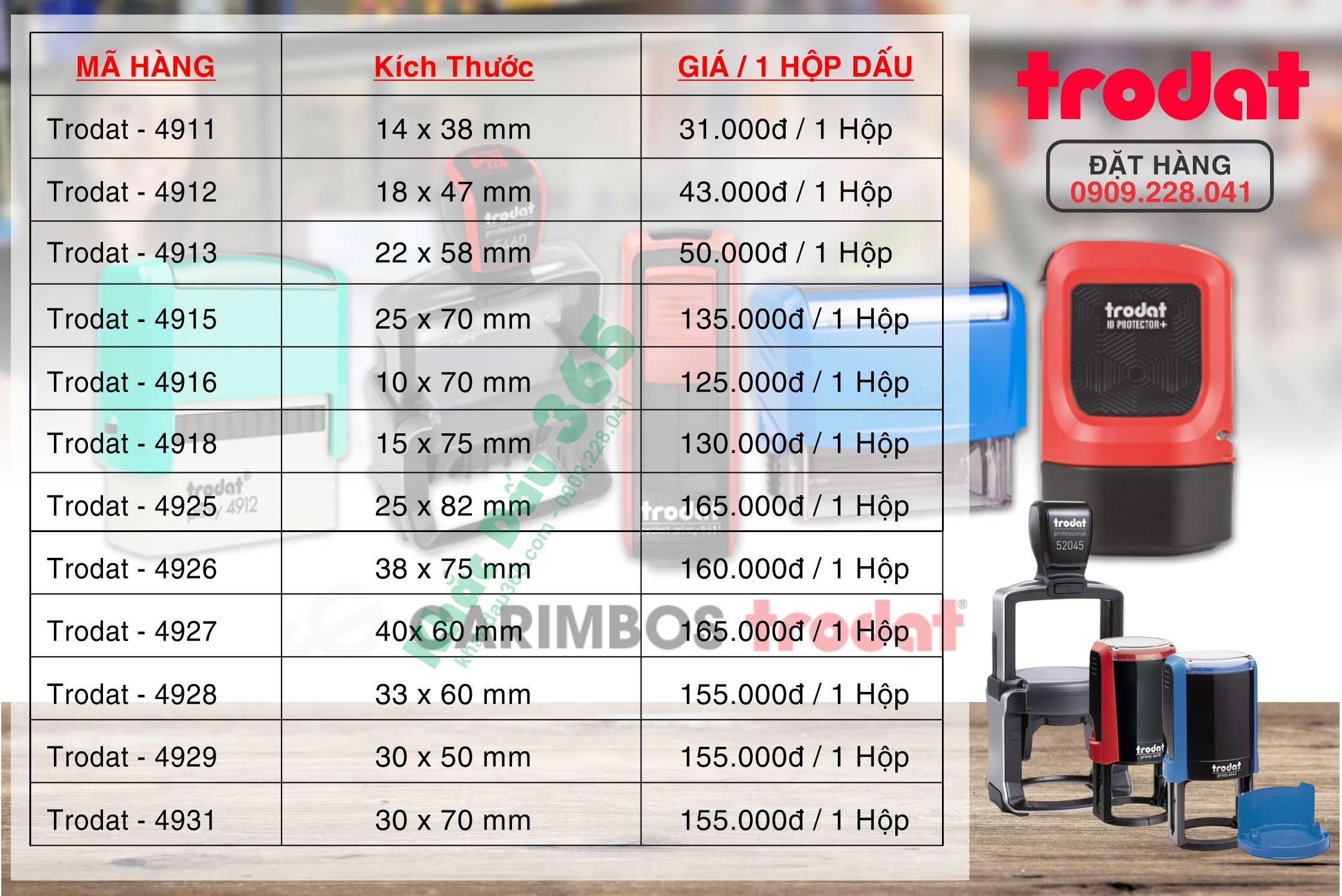 nhập nguyên liệu khắc dấu