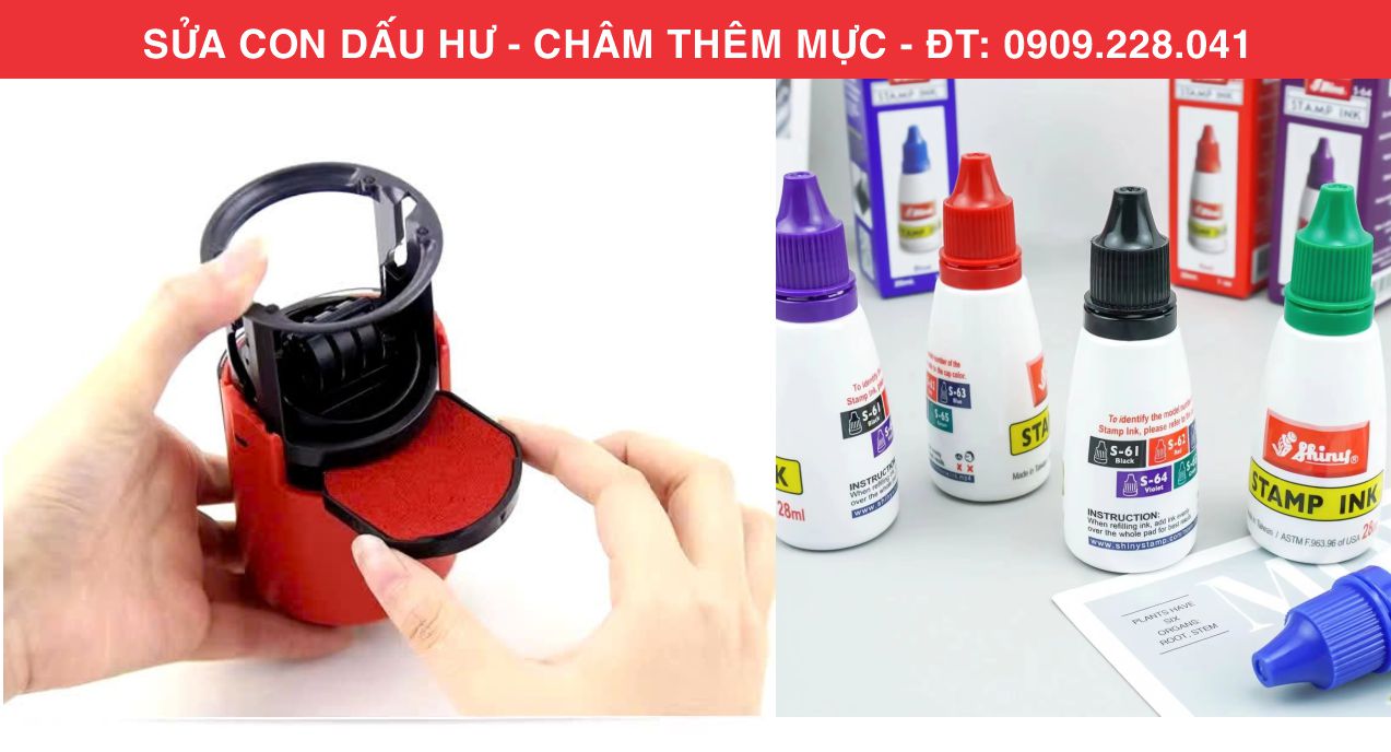 dịch vụ sửa con dấu hư công ty 