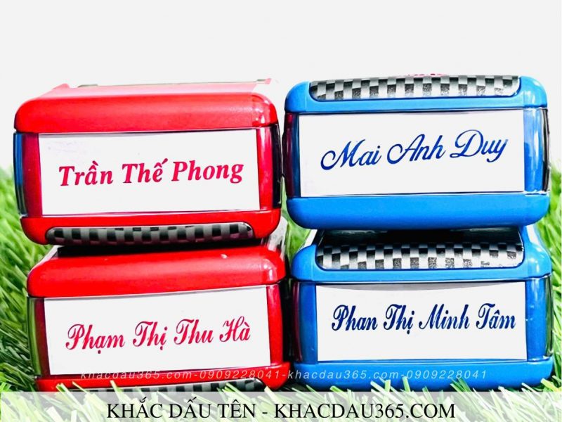 Quy định về khắc dấu tên riêng