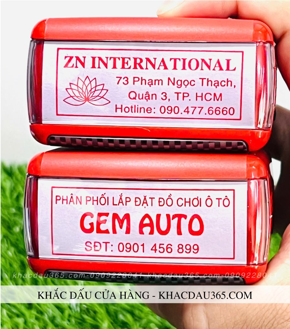 con dấu cửa hàng 4 dòng