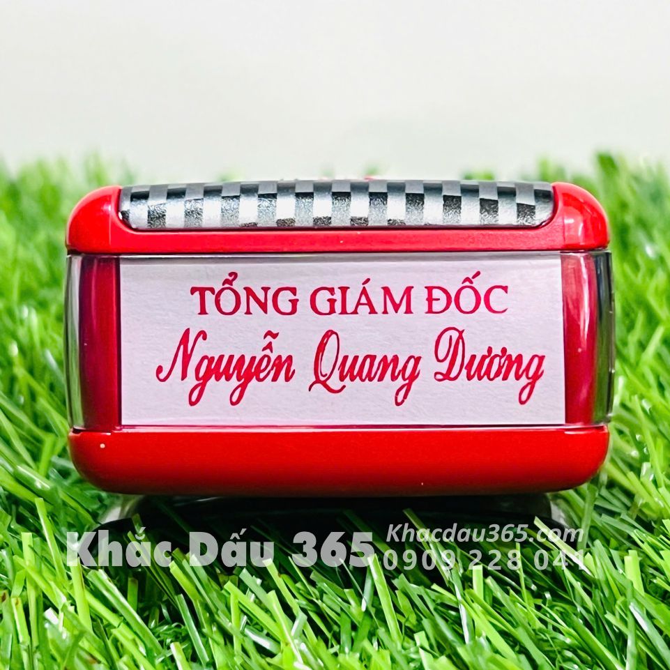 con dấu mộc chức danh tổng giám đốc bền đẹp