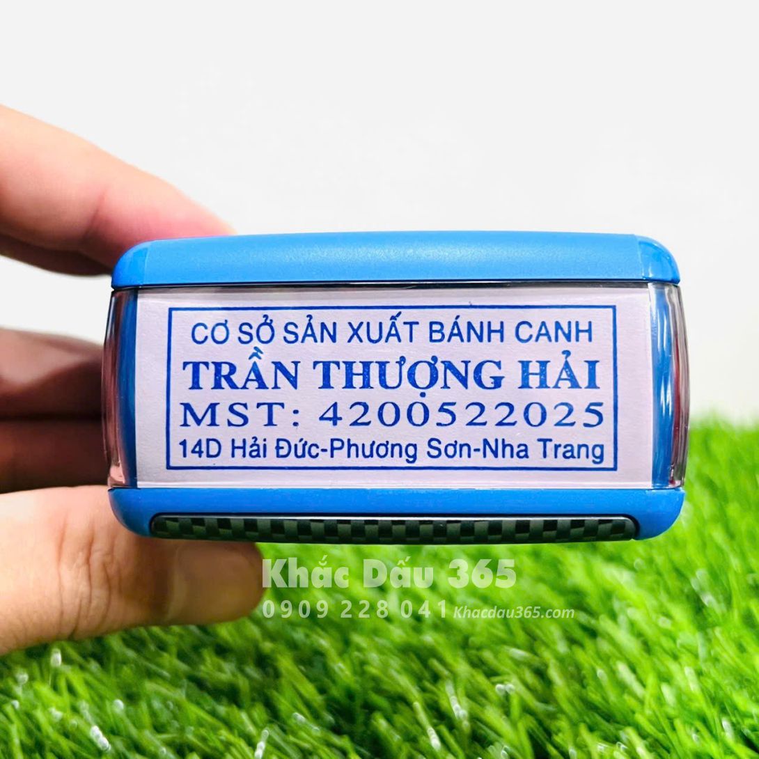 con dấu vuông cơ sở bánh kẹo