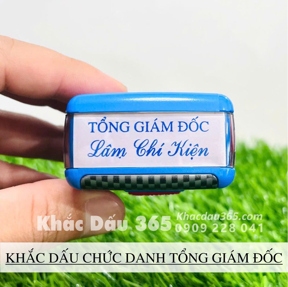 khắc dấu chức danh tổng giám đốc