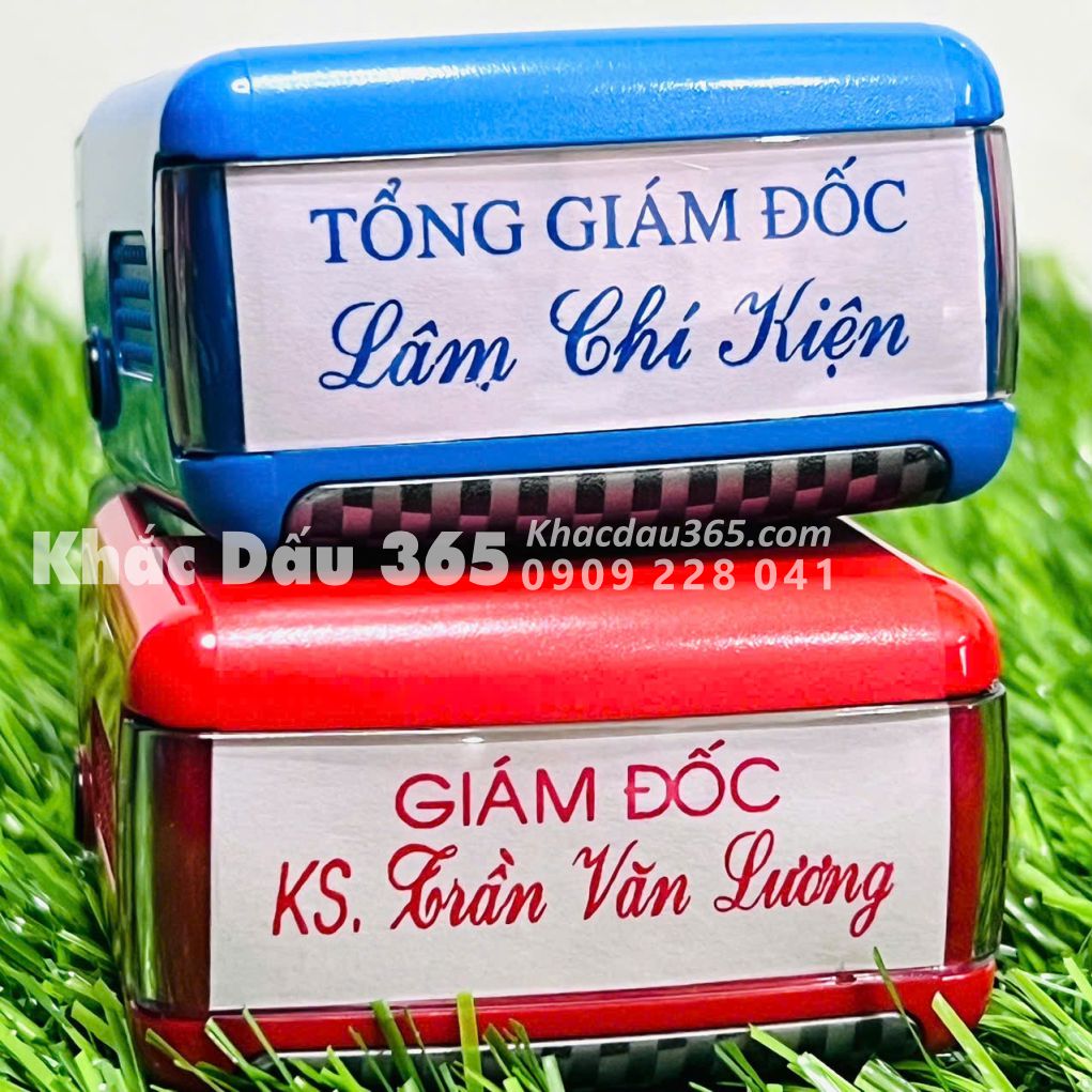 khắc dấu chức danh