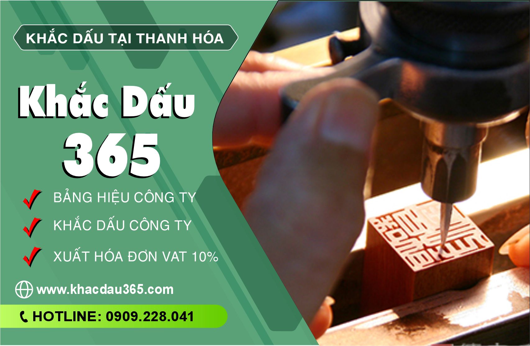 Gợi ý đơn vị khắc dấu tại Thanh Hoá