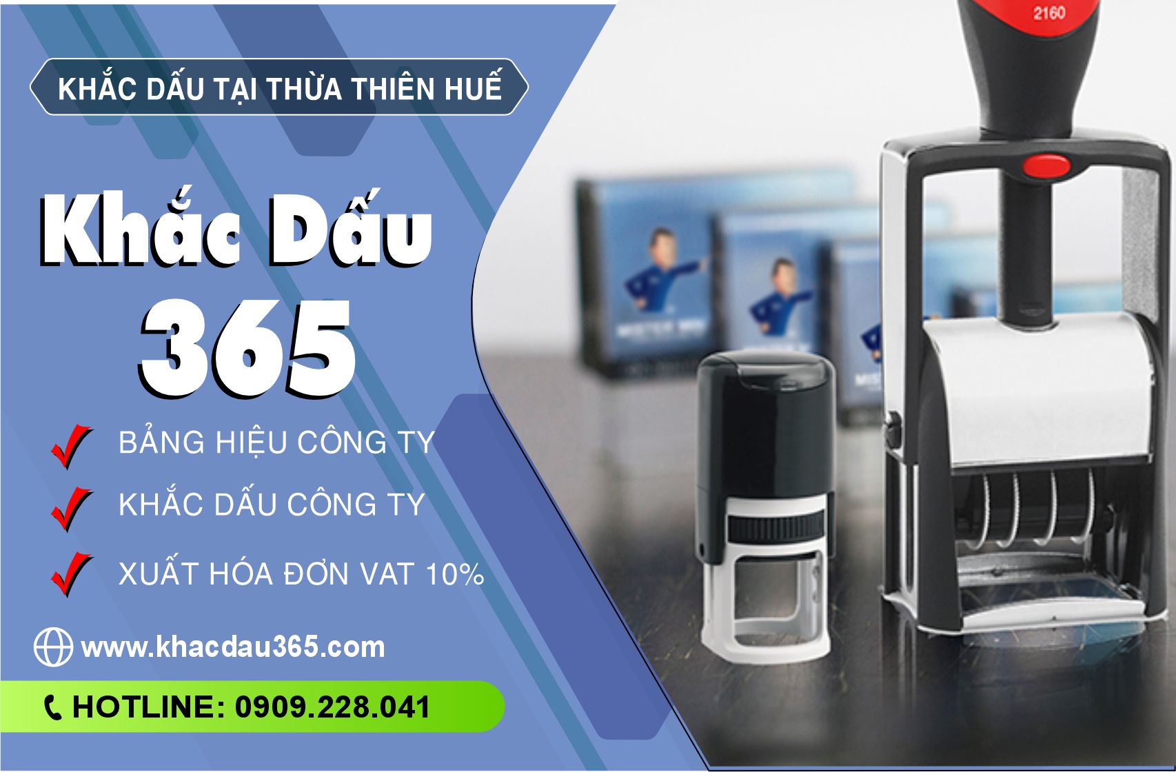 Tìm địa điểm khắc dấu tại Thừa Thiên Huế uy tín