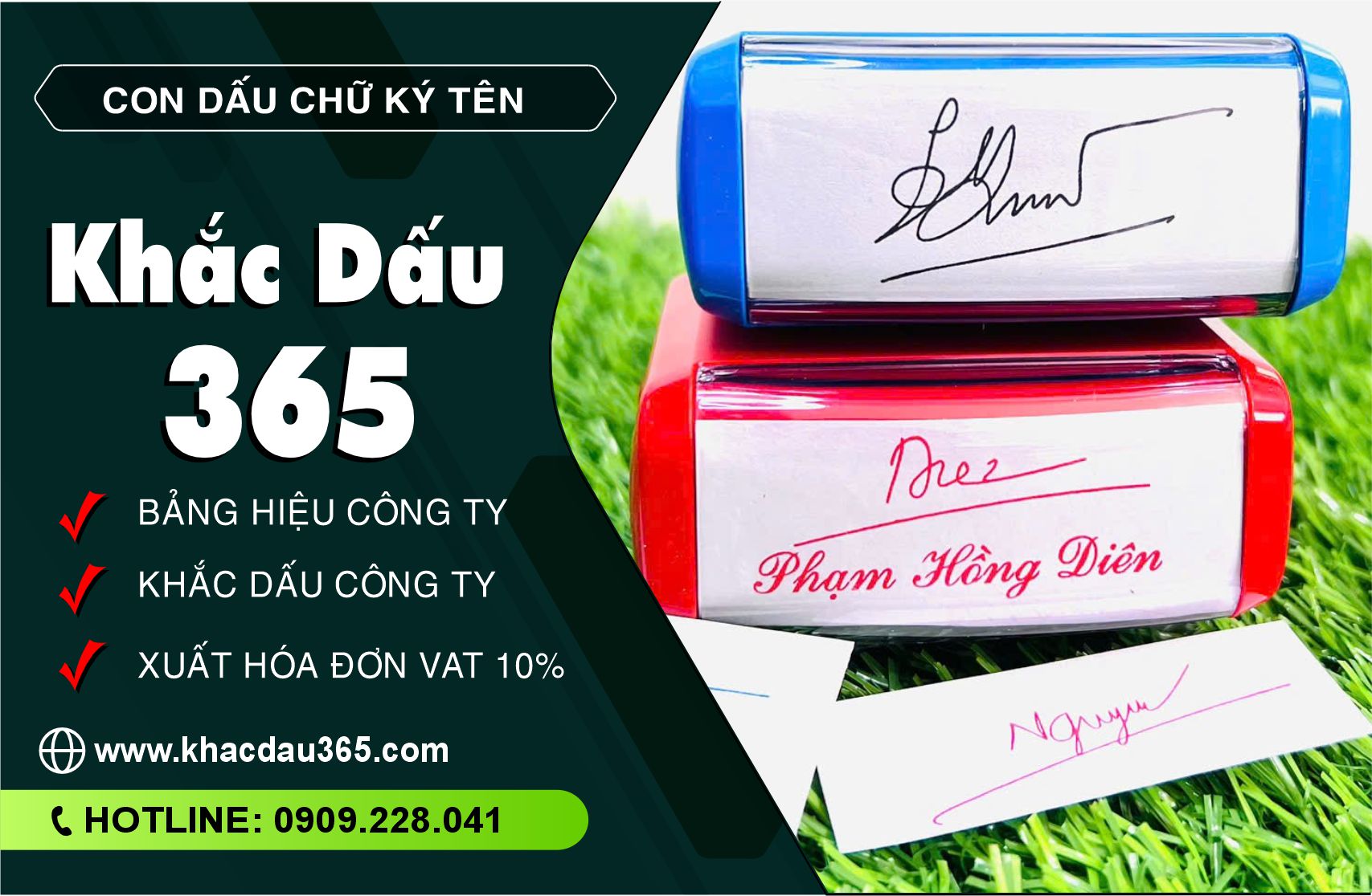 Tìm nơi khắc dấu chữ ký lấy ngay, liên hệ 0909 228 041