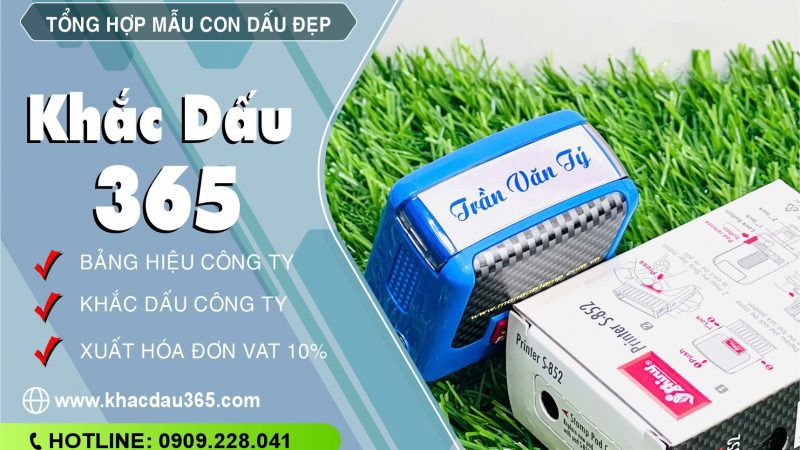Cửa hàng làm con dấu – Địa chỉ khắc dấu theo yêu cầu tại TPHCM