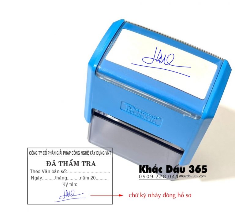 Khắc dấu chữ ký tại Hà Nội