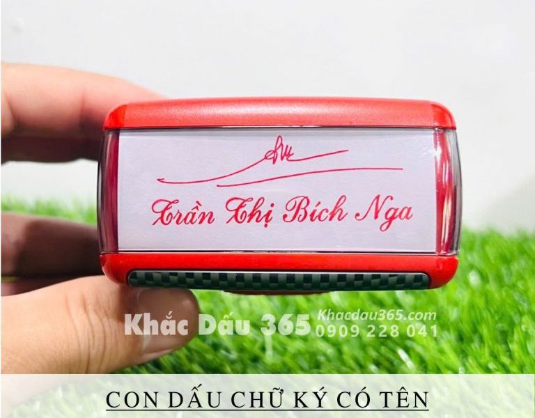 Đơn vị khắc dấu chữ ký tại Hà Nội chuyên nghiệp, bền đẹp