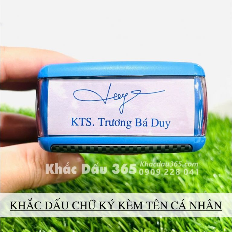 Khắc dấu chữ ký tại Hà Nội