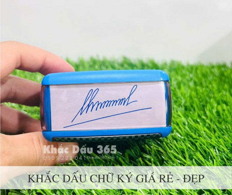 Khắc dấu chữ ký tại Hà Nội