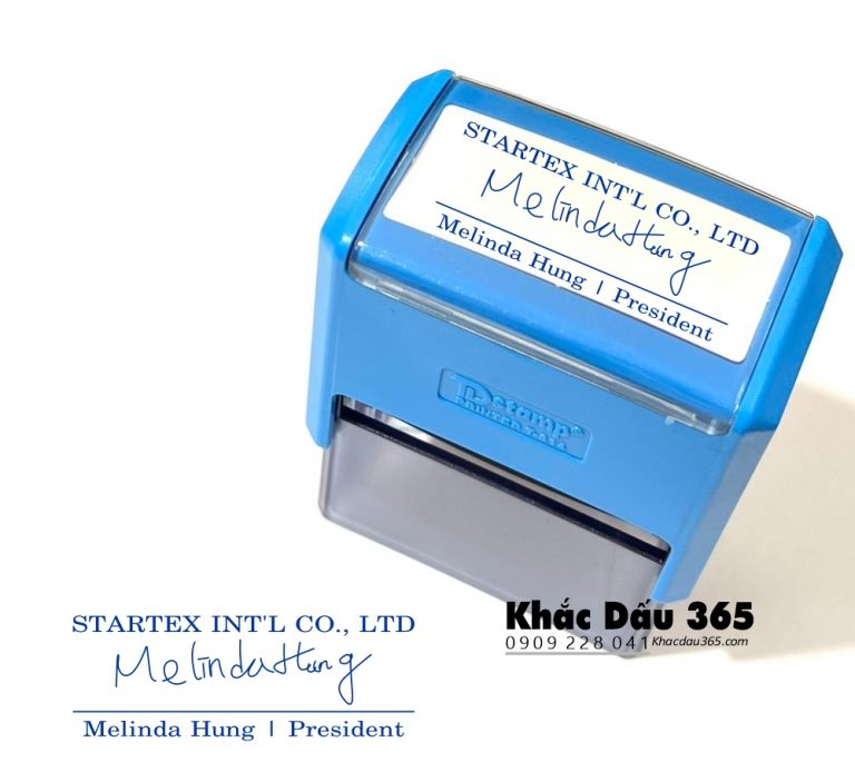Khắc dấu chữ ký tại Hà Nội