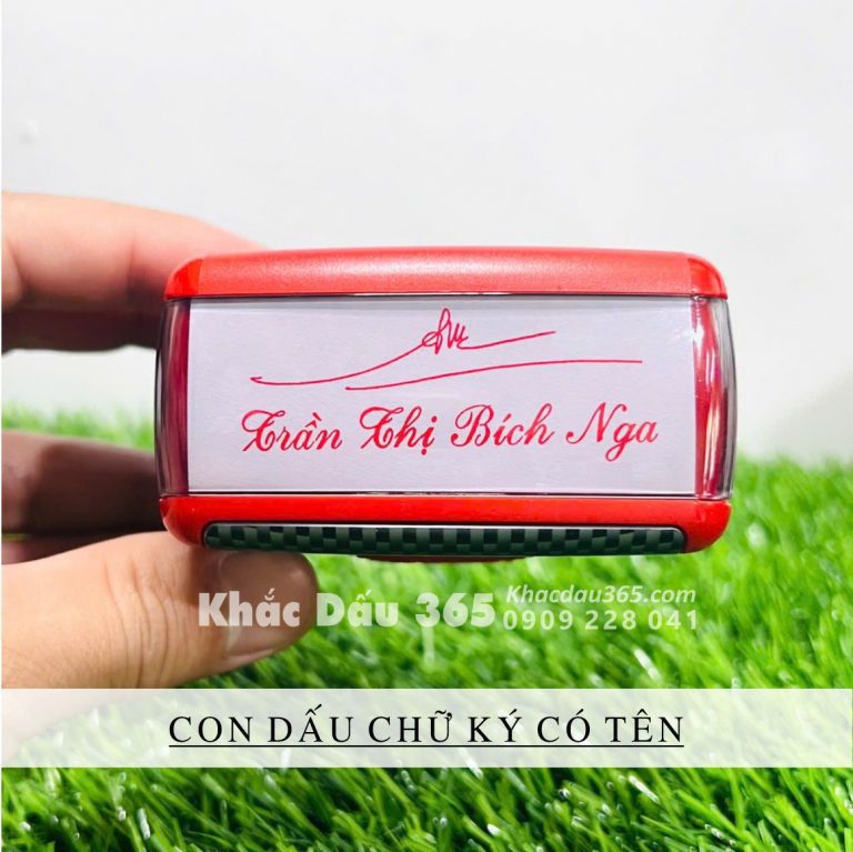 Khắc dấu nhanh lấy liền tại Hoàn Kiếm