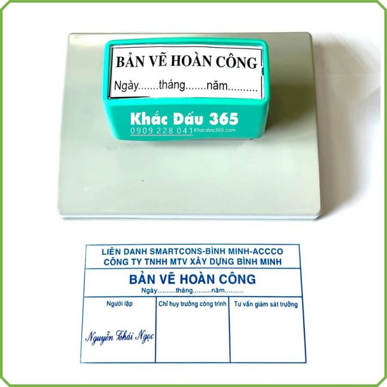 khắc dấu tại Hà Đông