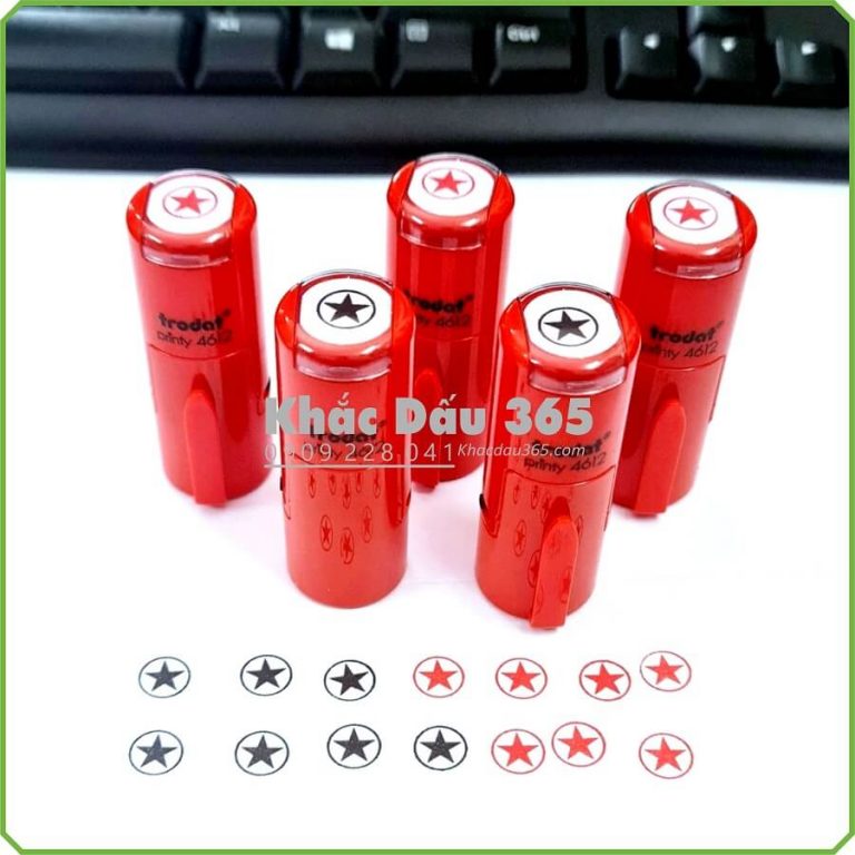 Dấu khắc bị mờ