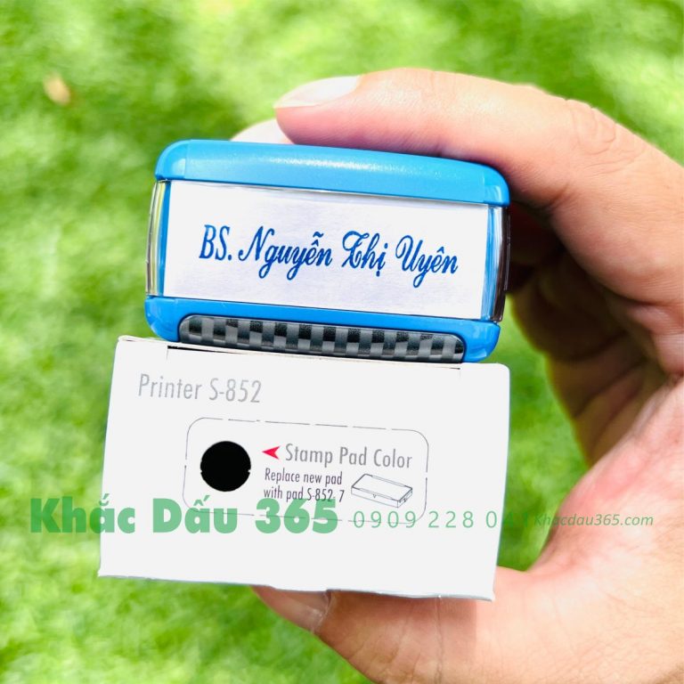 khắc dấu tên lấy ngay hà nội