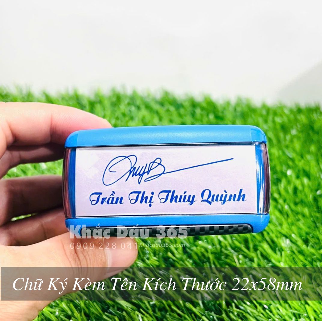 Dịch vụ làm mộc chữ ký TPHCM nhanh, giá rẻ