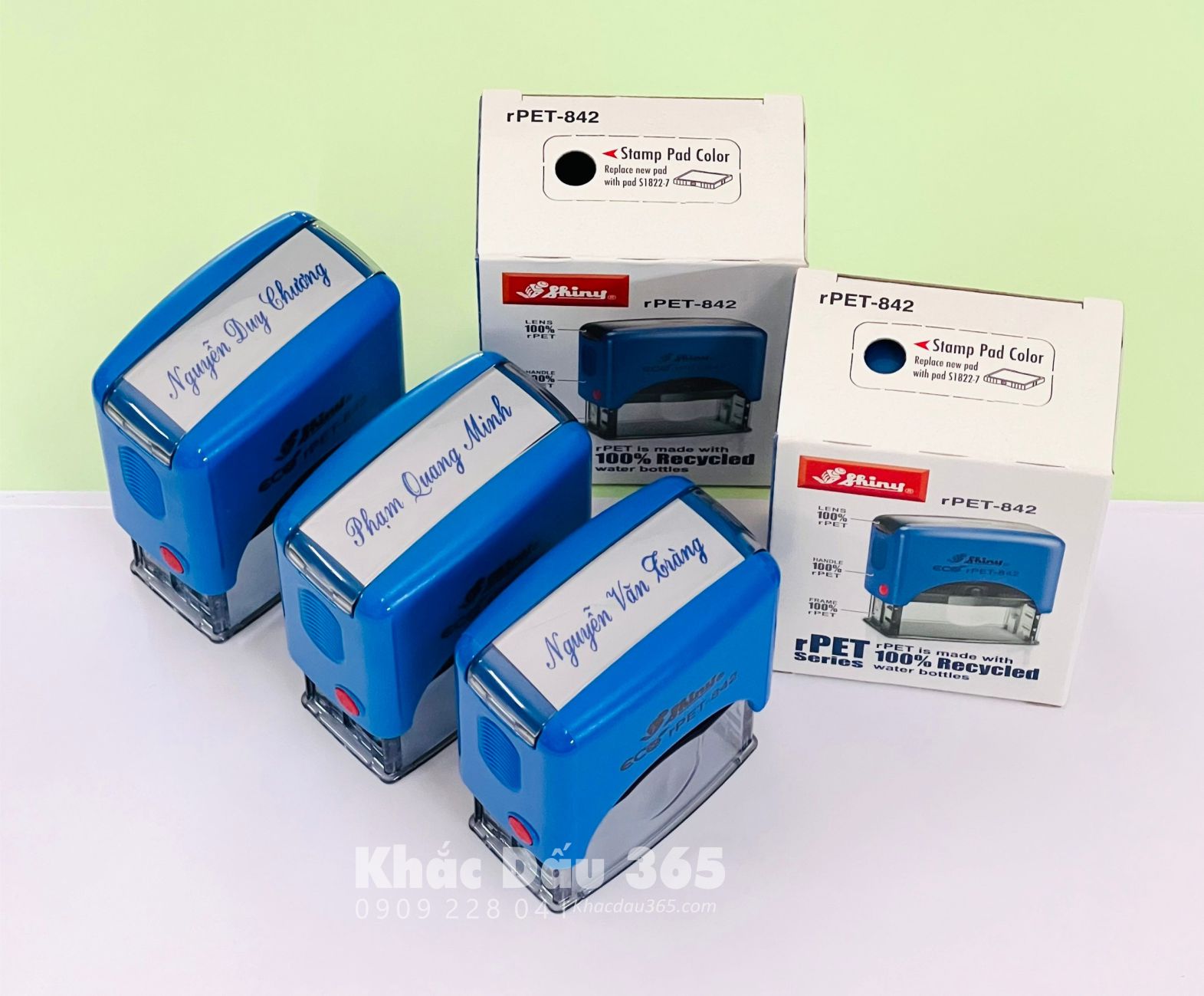 Khắc dấu phường An Đông