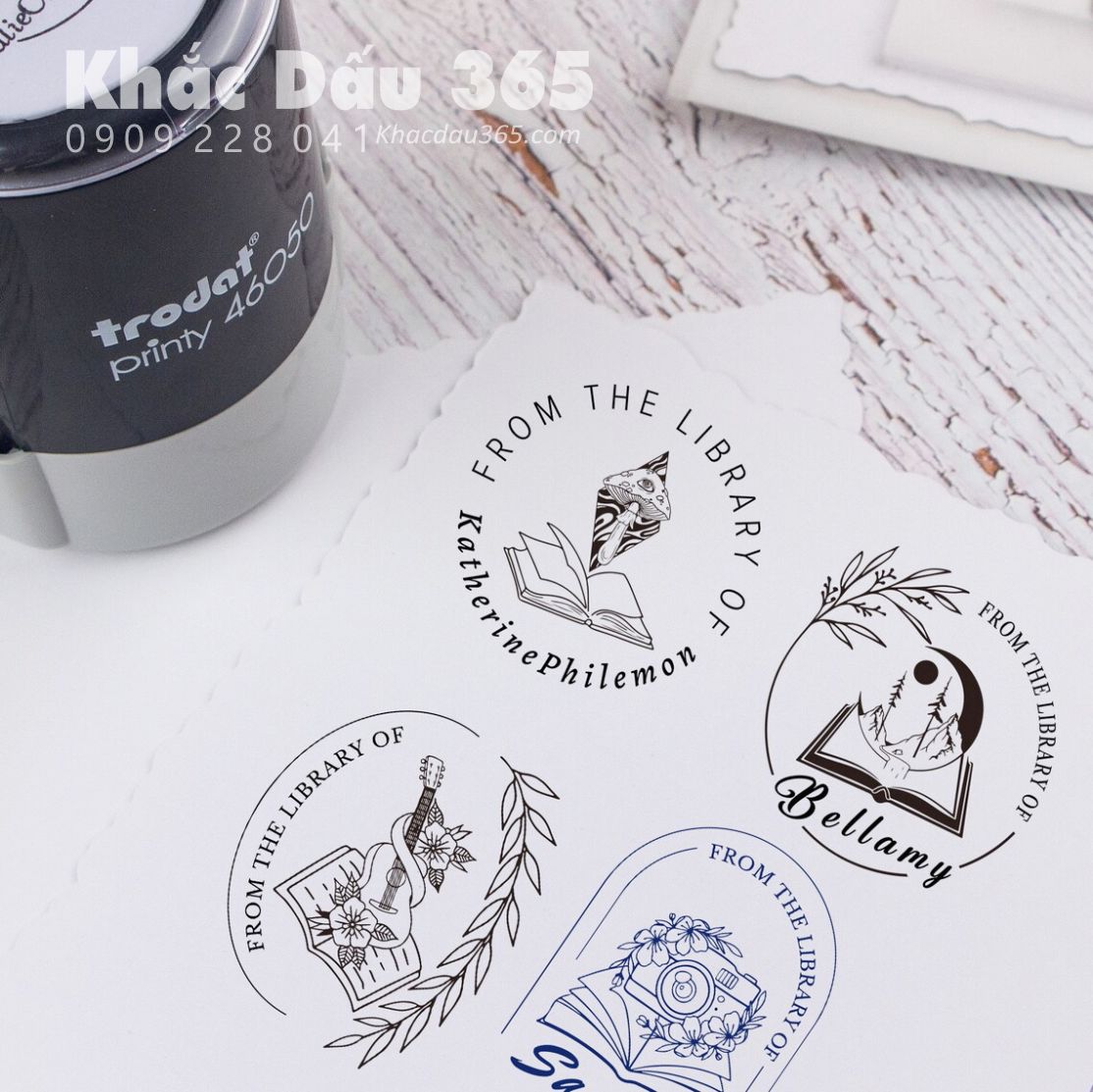 Khắc dấu phường An Đông