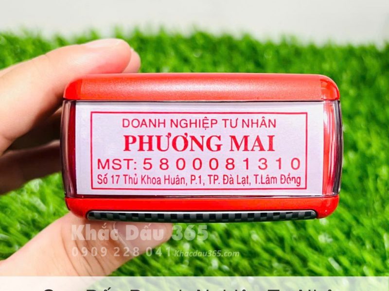 Quy trình khắc dấu lấy liền trong 5 – 10 phút tại Khắc Dấu 365