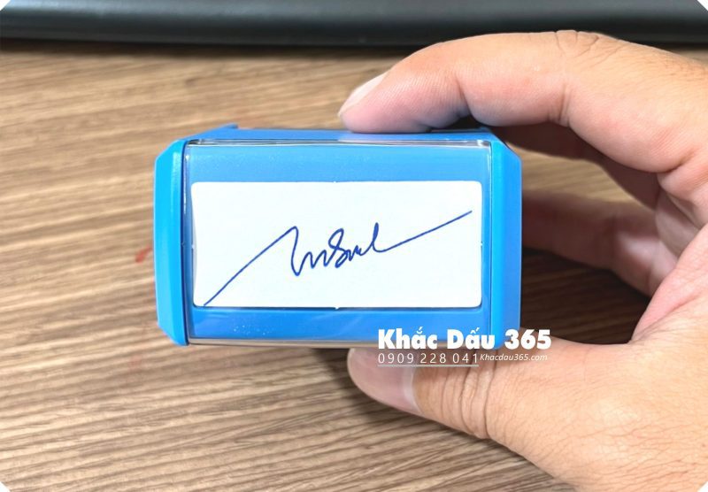 Khắc dấu phường An Đông