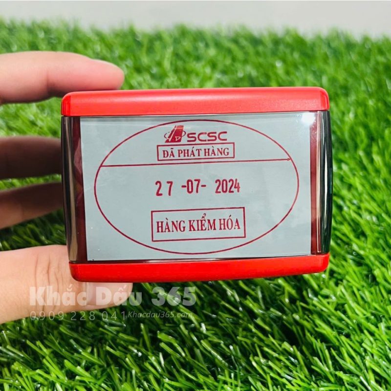 Khắc dấu phường An Đông