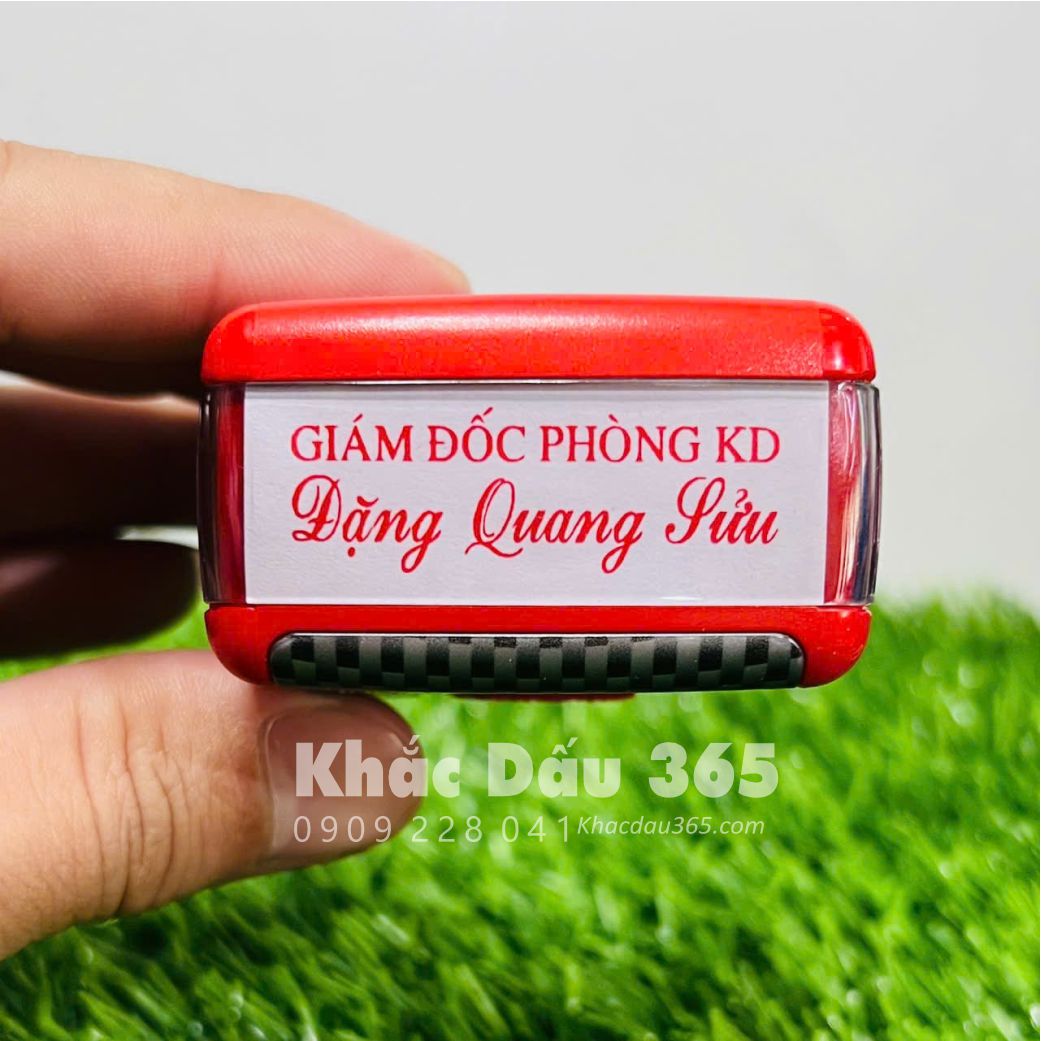 Dịch vụ khắc dấu phường Bình Phú giá rẻ, bền, mực nét