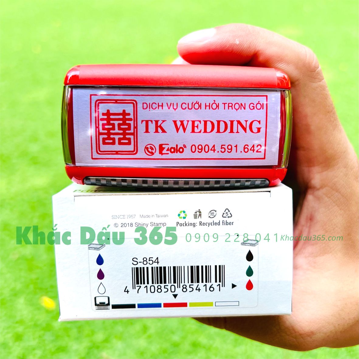 Khắc dấu phường Tân Định