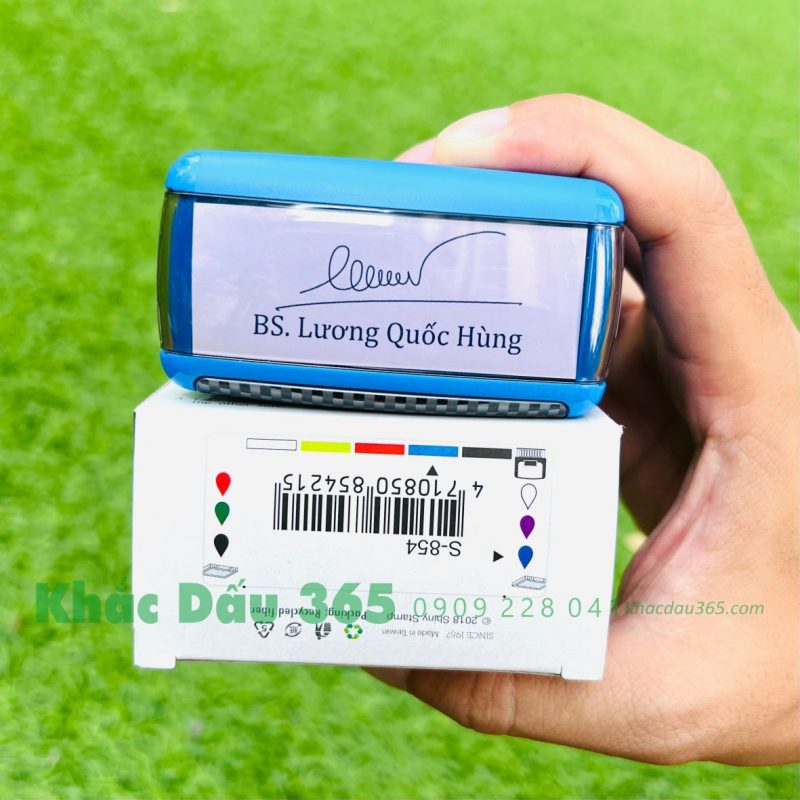 Khắc dấu phường Xuân Hòa
