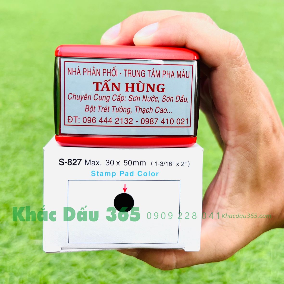 Khắc dấu phường Bình Đông