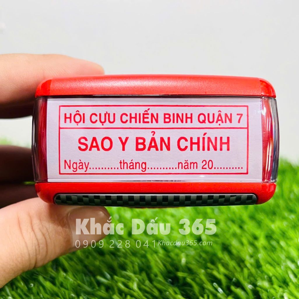 Khắc dấu phường Bình Đông