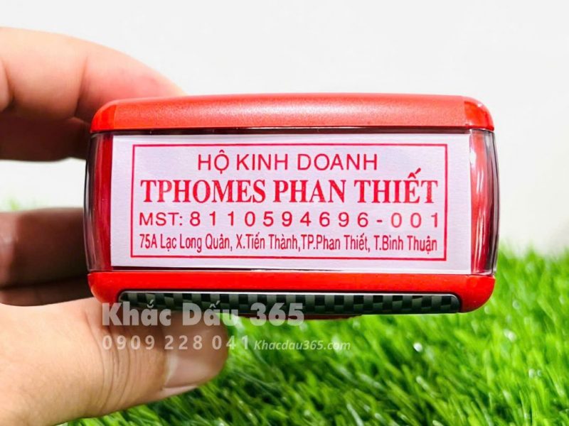 Khắc dấu phường Bình Tây giá rẻ cho Tiểu thương, Doanh nghiệp