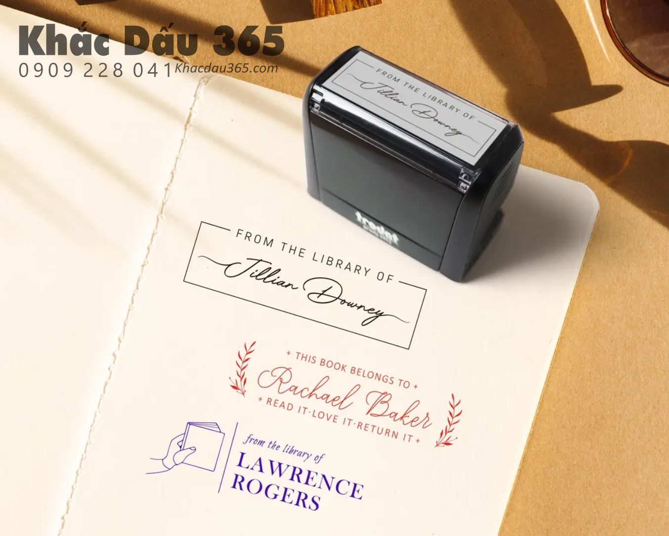 Khắc dấu phường Hòa Hưng