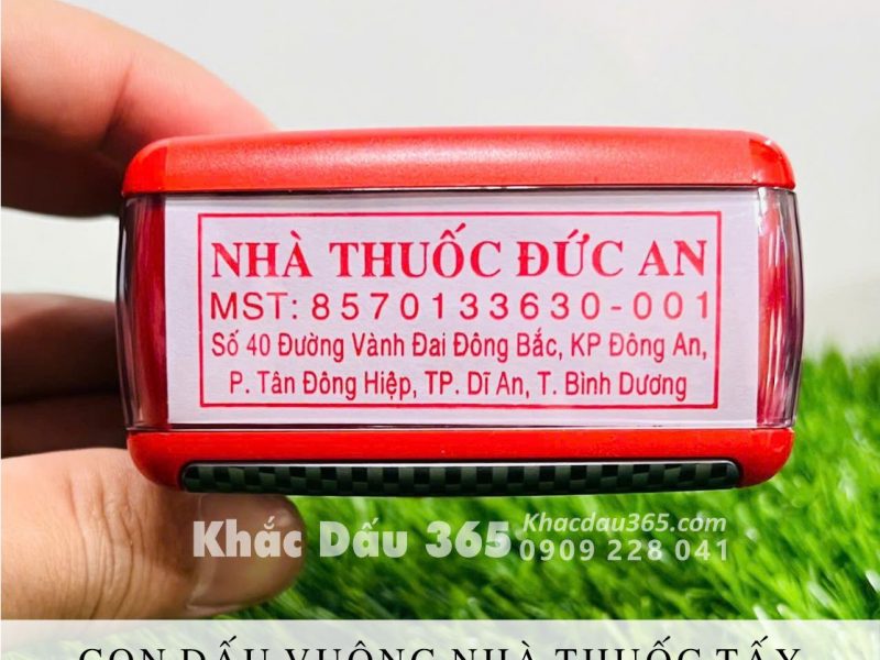 Cơ sở khắc dấu phường Phú Định chuyên nghiệp