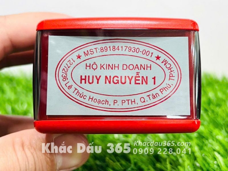 Các trường hợp phải khắc dấu mới khi thay đổi giấy phép kinh doanh