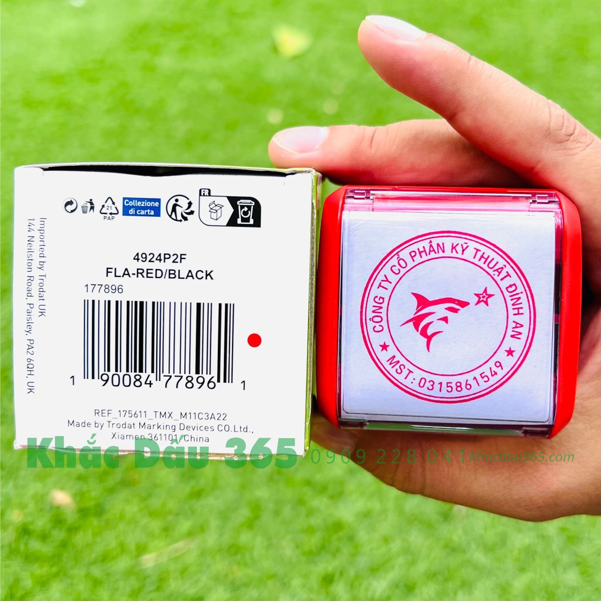 Khắc dấu phường Tân Hưng