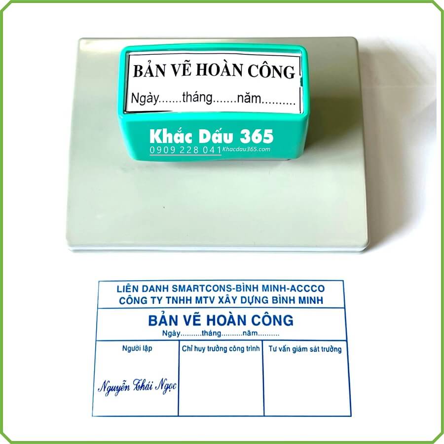 Khắc dấu phường Tân Hưng