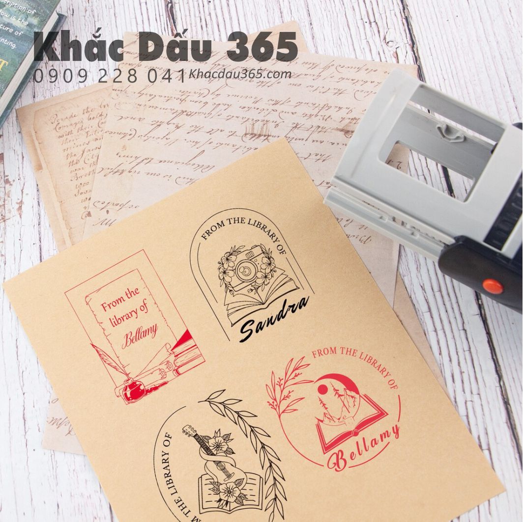 Khắc dấu phường Vườn Lài