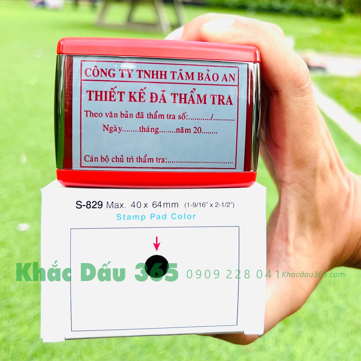 Khắc dấu phường Thạnh Mỹ Tây